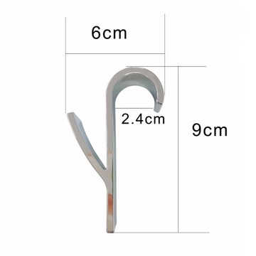 2 крючка для вешалки для радиатора, золотого цвета