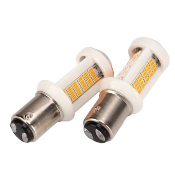 1 пара светодиодных ламп указателя поворота, 1000 лм, лампа высокой яркости