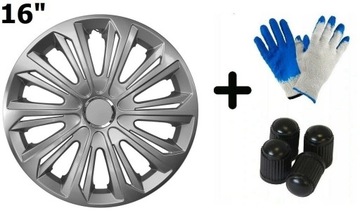 4x KOŁPAKI 16''STRONG AUDI SKODA FIAT KIA+GRATIS
