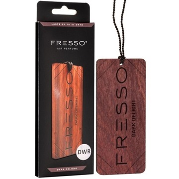 ДЕРЕВЯННЫЙ КУЛОН FRESSO DARK DELIGHT АРОМАТОМ