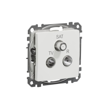 Sedna Design Gniazdo R/TV/SAT końc 4dB białe