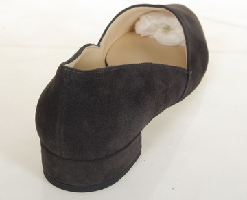 Hogl 2002 Royal Samtkid Темно-серые балетки 40