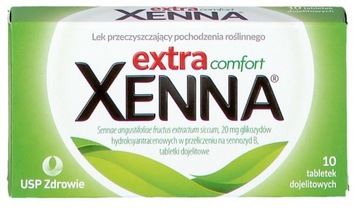 XENNA Extra Comfort 20 mg Lek na zaparcia 10 tabl.