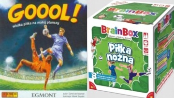 Goool! Gra + BrainBox Piłka nożna