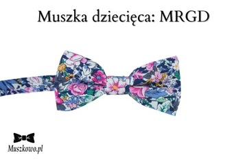 RÓŻOWE Szelki i mucha dziecięce WZORY DO WYBORU