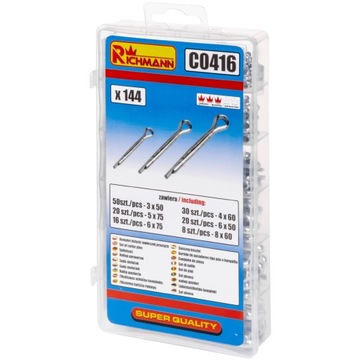 НАБОР ПРЯМЫХ БОЛЬШИХ ШПИЛЬКОВ CORONA C 0416