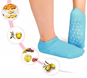 УВЛАЖНЯЮЩИЕ ГЕЛЕВЫЕ НОСКИ ДЛЯ ДОМАШНЕГО СПА