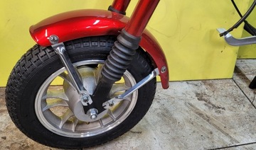 мотоцикл, новые диски спереди и сзади, полированные края