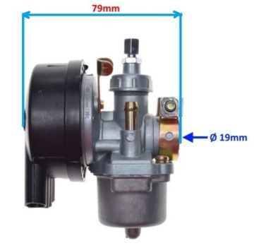 КАРБЮРАТОР ВЕЛОСИПЕДНЫЙ ДВИГАТЕЛЬ ОБЪЕМОМ 50 куб.см 2T
