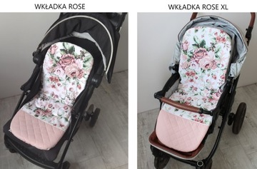 Wkładka do wózka spacerowego spacerówki ROSE XL