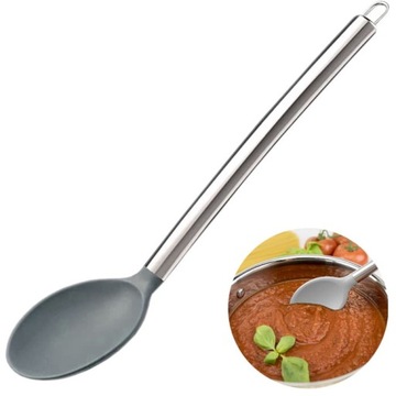 Silikonowa łyżka, chochelka kuchenna 33cm
