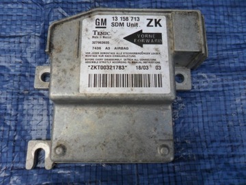 OPEL-CZĘŚCI Meriva A Sterownik sensor 13258713 ZK
