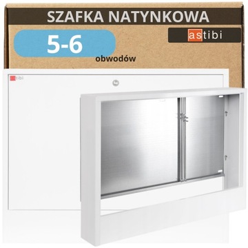 SZAFKA NATYNKOWA DO ROZDZIELACZA 5 - 6 OBWODÓW ASTIBI
