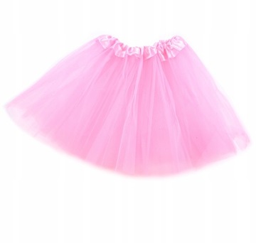 TIULOWA SPÓDNICZKA DLA DZIECI RÓŻOWA TUTU 30CM