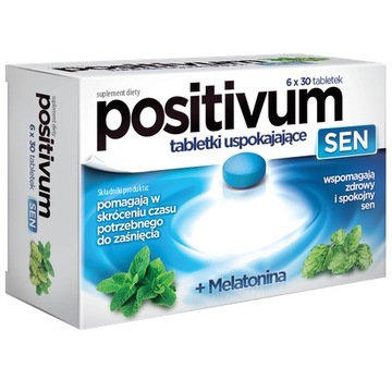 Positivum SEN tabl. uspokajające nasenne 180 szt.