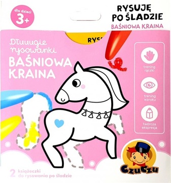 CzuCzu Długie rysowanki 3+ BAŚNIOWA KRAINA