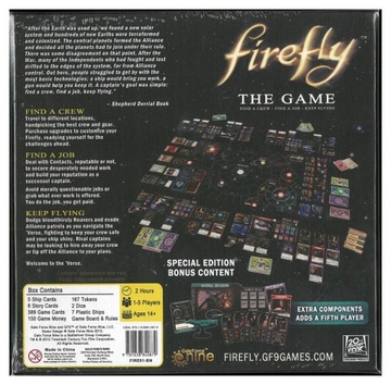 Gra planszowa GF9 Firefly: The Game Special Edition - gra planszowa