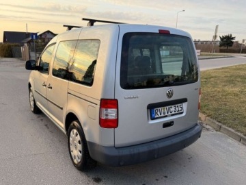 Volkswagen Caddy III Furgon 1.4 80KM 2009 Volkswagen Caddy 7 osob Caddy LIFE 1,4 Benz.80KM Klimatron Parktroniki Ele, zdjęcie 3