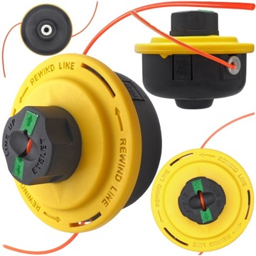 ГОЛОВКА БЕНЗИНОВОГО БРАЙВЕРА ГОЛОВКА ТРИММЕРА M8 ЛЕВАЯ РЕЗЬБА ЛЕГКАЯ НАМОТКА