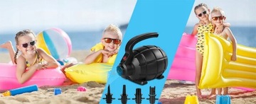 Электрический воздушный насос для надувной лодки SUP 600W.