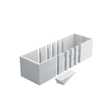 Nośnik uniwersalny 140-170x75x55 do wanien prostok