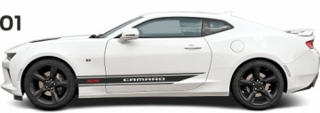 Boční pruhy Samolepky Chevrolet Camaro Ss 01