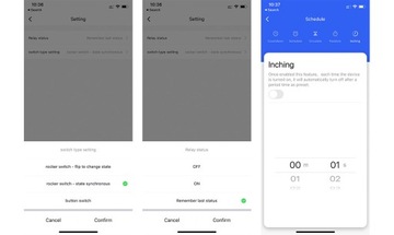 Настенный переключатель Tuya Smart с двойным реле Wi-Fi