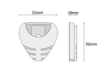 Держатель медиатора, держатель перьевой коробки