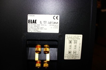 Громкоговорители ELAC EL 151 Топ-модель, юбилейная версия, 180 Вт