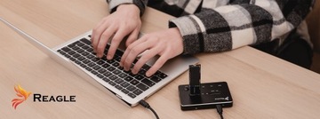 Станция клонирования твердотельных накопителей NVME PCIe M.2 Адаптер USB-C 3.2 M2 до 4 ТБ, 10 Гбит/с