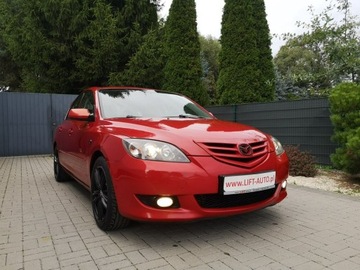 Mazda 3 I Hatchback 1.6 MZR 105KM 2006 Mazda 3 1,6 DOHC 105KM Klimatronk Isofix Halogeny, zdjęcie 2