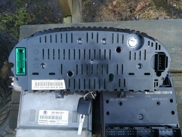 Skoda Fabia I 1.2 ключ зажигания компьютерный комплект Imo