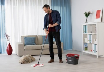 VILEDA SWIVEL MOP Легко отжимать и очищать TURBO