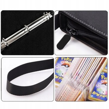 Альбом POKEMON BINDER на 400 карт YELLOW BLACK PIKA EEVEE