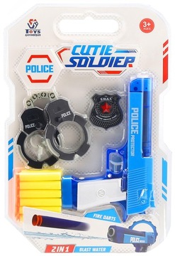 ПУСКОВОЙ ПИСТОЛЕТ ДЛЯ ПЕННЫХ ДРОТИКОВ И ВОДЫ 2в1