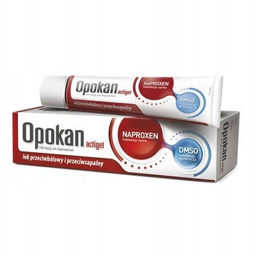 OPOKAN Actigel naproxen żel lek przeciwbólowy 50 g