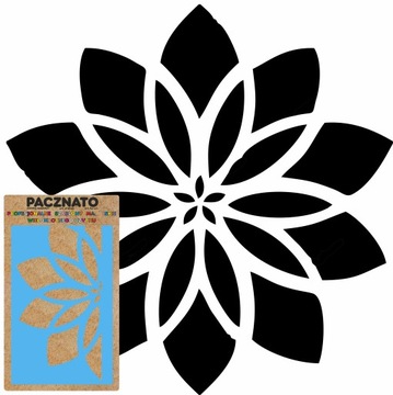 Szablon malarski MANDALA wielokrotny DUŻY szablony