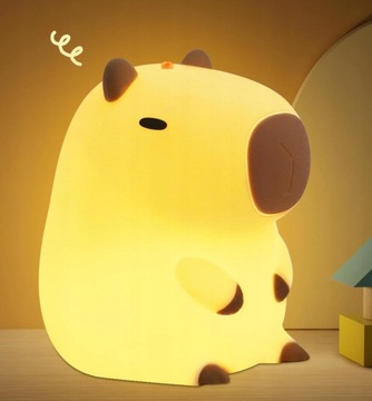 Lampki stołowe z lampką nocną Kapibara,lampka na biurko