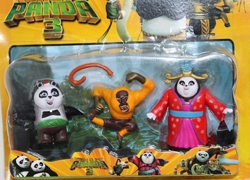 Набор из 3 фигурок Кунг-фу Панда