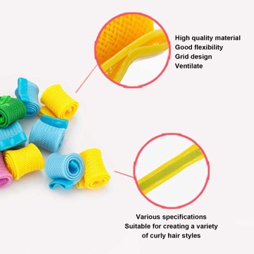 ВОЛШЕБНЫЕ ПАПИЛОТЫ LEVERAG КУДРЫ ВАЛИКИ СПИРАЛЬ 18 ЭЛЕМЕНТОВ