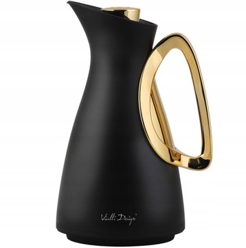 VIALLI TERMOS DZBANEK TERMICZNY Z WKŁADEM SZKLANYM ALESSIA KAWY HERBATY 1L