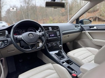 Volkswagen Golf VII Hatchback 3d 1.4 TSI BlueMotion Technology 150KM 2014 Volkswagen Golf 1.4 TSI 150KM, highline, skora, GRZANE FOTELE, polecam 1.4, zdjęcie 4