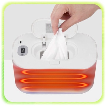 НАГРЕВАТЕЛЬ ДЛЯ ДЕТСКИХ САЛФЕТОК КОНТЕЙНЕР Коробка белый