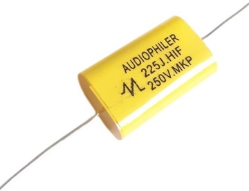 Kondensator AUDIO AUDIOPHILER 2.2uF MKP foliowy 250V do zwrotnic 2,2 uF