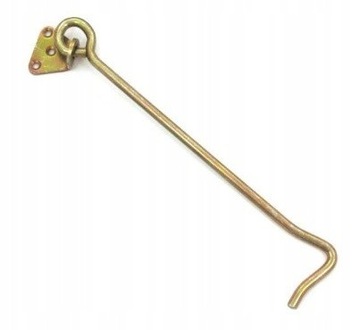 HACZYK DRZWIOWY PRZYKRĘCANY HAK 250 x 7 mm GRUBY