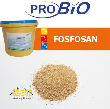 Фосфосан 4 кг Дополнительная смесь ProBio для крупного рогатого скота, лошадей, овец, птицы, свиней