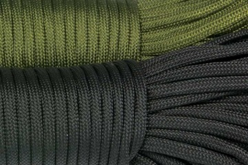 ПРОЧНАЯ ВЕРЕВКА ИЗ ПАРАКОРДА 30 М/100 ФУТОВ ДЛЯ ВЫЖИВАНИЯ НА ОТКРЫТОМ ВОЗДУХЕ