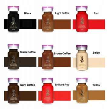 Semi Permanentny Tatuaż Na Brwi Tusz Trwałe