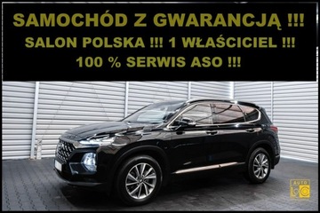 Hyundai Santa Fe IV SUV 2.0 CRDi 185KM 2019 Hyundai Santa Fe PLATINUM 4 x 4 AUTOMAT + Salon PL