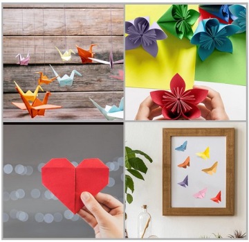 Бумага ORIGAMI 15x15 см - набор - 100 листов